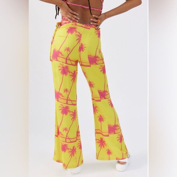 NWT Sz 2 Urban Outfitters Comfy Flare Pants NWT - Picture 3 of 8